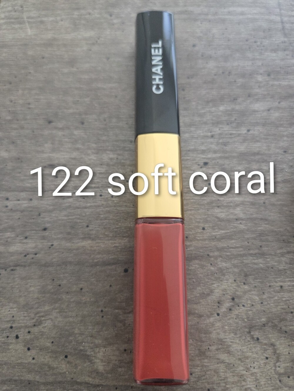 Soft Coral 122 CHANEL Le Rouge Duo Ultra Tenue Liquid Lip Colour Lipstick